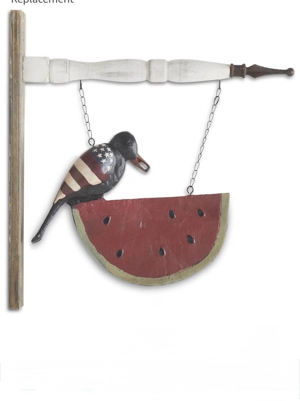 Patriotic Bird & Watermelon Arrow Replacement Sign